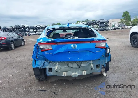 2025 Honda Civic Sport from USA, damaged, VIN 19XFL2H89SE008972